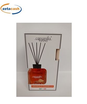 DIFFUSORE CUBO 100 ML ARANCIA E CANNELLA