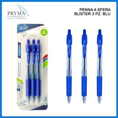 Penna A Sfera A Scatto 0,7 Mm Blu