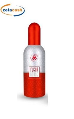 PROFUMO DONNA 100 ML NO GAS SETA BLU FLEUR ROUGE