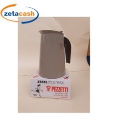 Bialetti Caffettiera La Mokina in Fascia 1/2 Moka NERA mezza Tazza Black