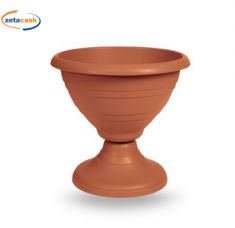 Vaso terracotta 3 col/ass.x h — Vasi in Terracotta