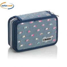 CUCUBA Astuccio Borsello Rotolo 42 Pezzi per La Scuola Minnie Dimensione 21  x 8,5cm : : Cancelleria e prodotti per ufficio