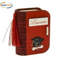 DLM - Bomboniera Portafoto Cornice Quadretto Cuore Laurea Cappello Tocco  Pergamena Tesi 22x17